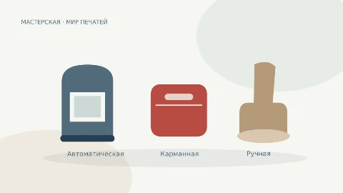 Как выбрать оснастку для печати — иллюстрация к практическому материалу