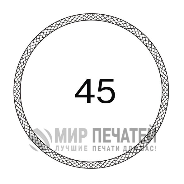 Графическая окантовка 45 — образец оформления