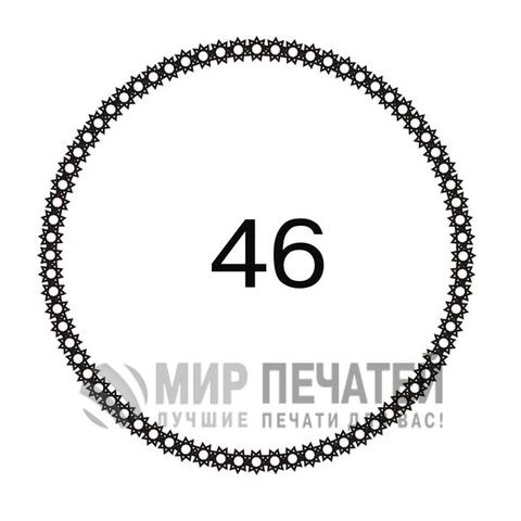 Графическая окантовка 46 — образец оформления